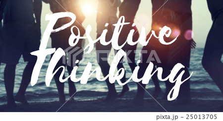 Positive Thinking Attitude Choice Inspire Mindset Concept 25013705