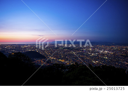 札幌藻岩山から見た夜景 札幌藻岩山から見た夜景 25013725