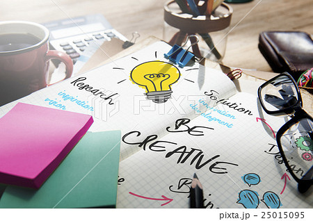 Creativity Design Process Graphics Concept Creativity Design Process Graphics Concept 25015095