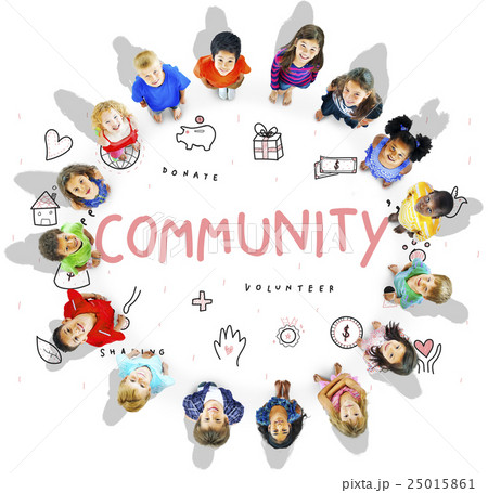Community Donations Charity Foundation Support Concept Community Donations Charity Foundation Support Concept 25015861