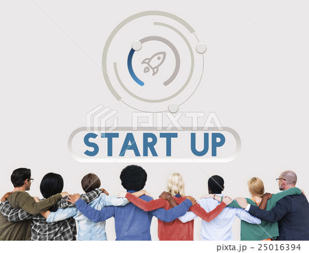 Business Startup Launch Strategy Vision Concept Business Startup Launch Strategy Vision Concept 25016394