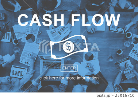 Cash Flow Business Money Financial Concept 25016710