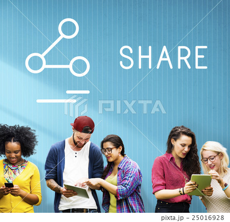 Chat Communication Online Blog Share Concept Chat Communication Online Blog Share Concept 25016928