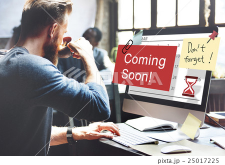 Coming Soon Advertising Annoucement Sign Concept 25017225