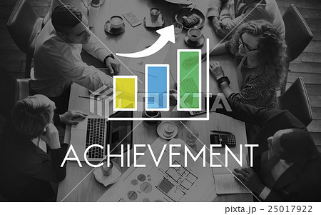 Business Development Growth Bar Chart Concept 25017922