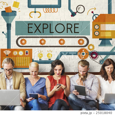 Experiment Explore Try Attempt Concept Experiment Explore Try Attempt Concept 25018040