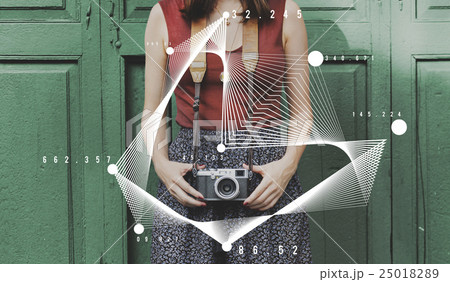 Data Analytics Technology Graphic Concept Data Analytics Technology Graphic Concept 25018289