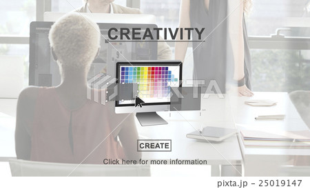 Creative Process Ideas Graphic Design Layout Concept 25019147