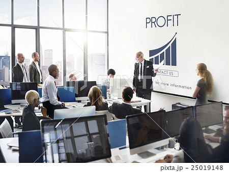 Business Success Report Graph Concept 25019148