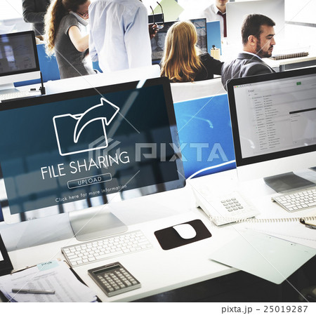 Data Transfer Exchange Sharing Sync Upload Concept Data Transfer Exchange Sharing Sync Upload Concept 25019287