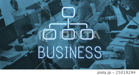 Business Organization Chart Company Concept 25019294