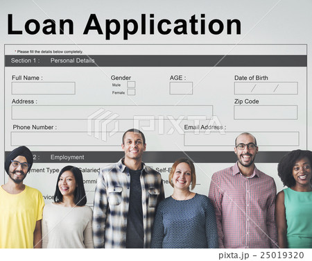 Loan Application Mortgage Money Concept 25019320
