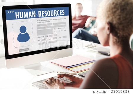 HUman Resources Evaluation Recruitment Career Concept HUman Resources Evaluation Recruitment Career Concept 25019333