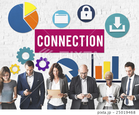 Connection Internet Networking Online Concept Connection Internet Networking Online Concept 25019468