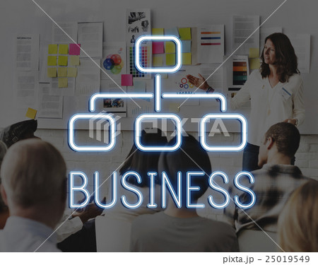 Business Organization Chart Company Concept 25019549