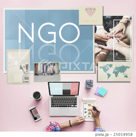 NGO Contribution Corporate Foundation Nonprofit Concept 25019958