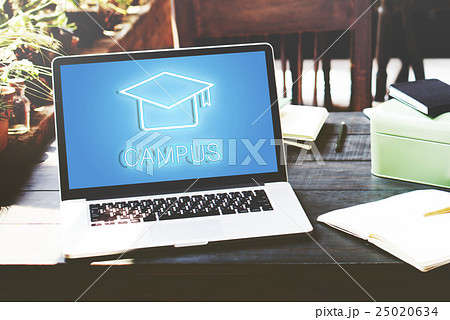 Mortar Board Education Success Icon Concept Mortar Board Education Success Icon Concept 25020634
