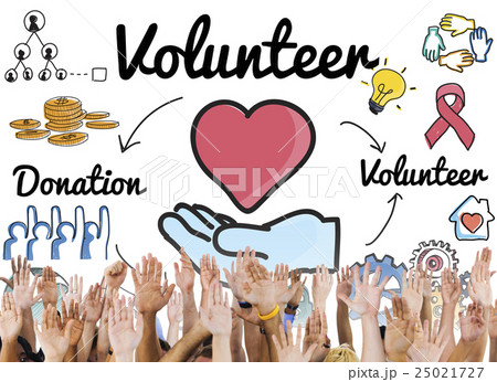 Volunteer Donation Welfare Helping Hand Concept 25021727