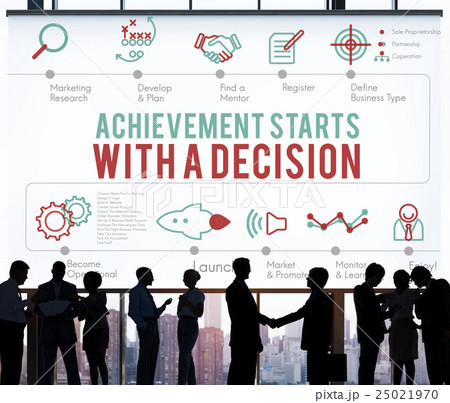 Achievement Decision Improvement Resolve Concept 25021970