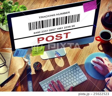 Bar Code Order Tracking Number Concept Bar Code Order Tracking Number Concept 25022523