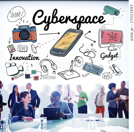 Cyber Space Technology Innovation Future Mobility Concept Cyber Space Technology Innovation Future Mobility Concept 25022683