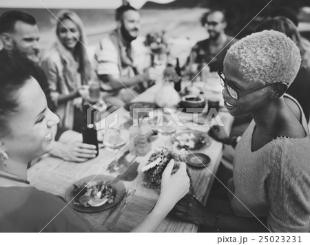 Celebrate Enjoyment Friends Together Unity Social Concept 25023231