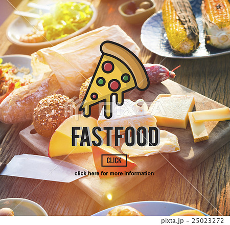 PIzza Slice Junkfood Obesity Calories Concept 25023272