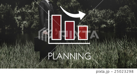 Recession Decrease Business Barchart Concept Recession Decrease Business Barchart Concept 25023298