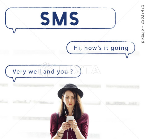 Social Network Speech Bubble Text Graphic Concept Social Network Speech Bubble Text Graphic Concept 25023421