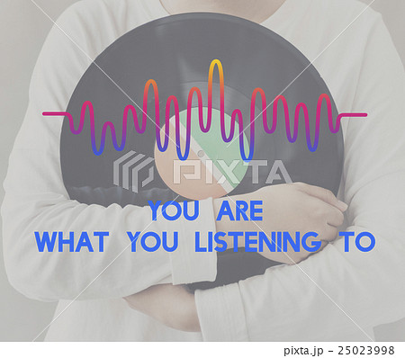 Music Waves Audio Lifestyle Concept 25023998