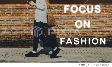 Focus On Change Fashion Yourself Trends Concept 25024092