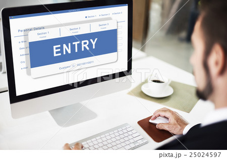 Entry Pending Waiting Approved Reject Conceptの写真素材 [25024597] - PIXTA