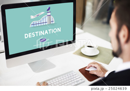 Destination Business Trip Flights Travel Concept Destination Business Trip Flights Travel Concept 25024639