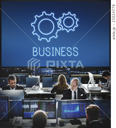 Business Achievement Progress Develpoment Cogwheel Concept 25024778