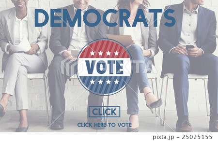 Democracy Democrats Human Rights Liberty Freedom Concept Democracy Democrats Human Rights Liberty Freedom Concept 25025155