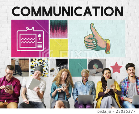 Communication Connection Information Message Concept 25025277