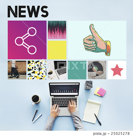 News Report Update Media Broadcast Information Concept News Report Update Media Broadcast Information Concept 25025278