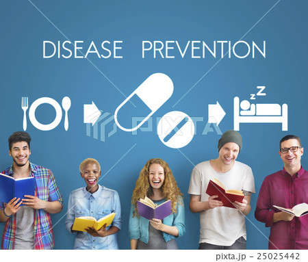 Disease Prevention Medical Health Wellbeing Concept 25025442