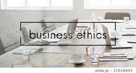 Business Ethics Integrity Moral Policies Concept 25026604