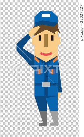 Firefighter [Flat human series] 25027227