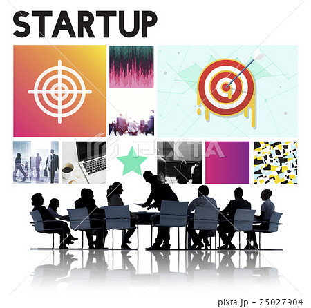 Launch Target Goals Rocketship Graphic Concept Launch Target Goals Rocketship Graphic Concept 25027904