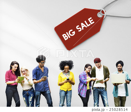 Sale Discount Label Tag Commerce Concept 25028514
