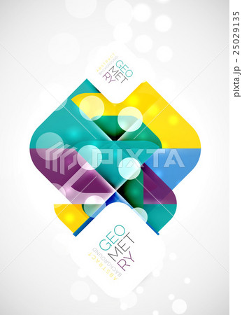 Square banner geometric template Square banner geometric template 25029135