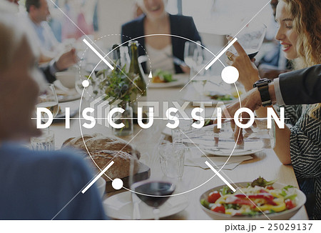 Discussion Diner Delight Eating Family Time Concept Discussion Diner Delight Eating Family Time Concept 25029137