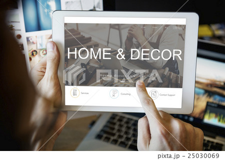 Renovation Repair Construction Design Website Concept 25030069