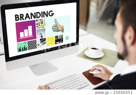 Branding Advertising Copyright Marketing Concept 25030351