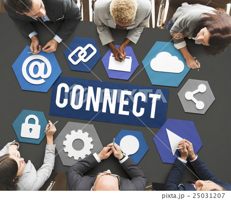 Connect Interconnection Communication Join Concept 25031207