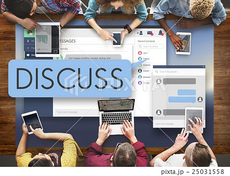 Discuss Discussion Argument Communication Concept 25031558