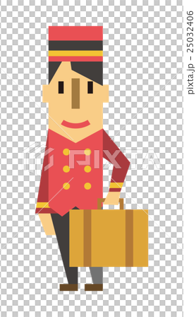 Hotel Man [Flat Human Series] 25032406