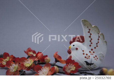 年賀素材 酉年 年賀素材 酉年 25032760